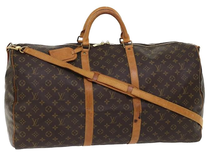 Louis Vuitton Keepall Bandouliere Size 60 Brown M41412 Monogram