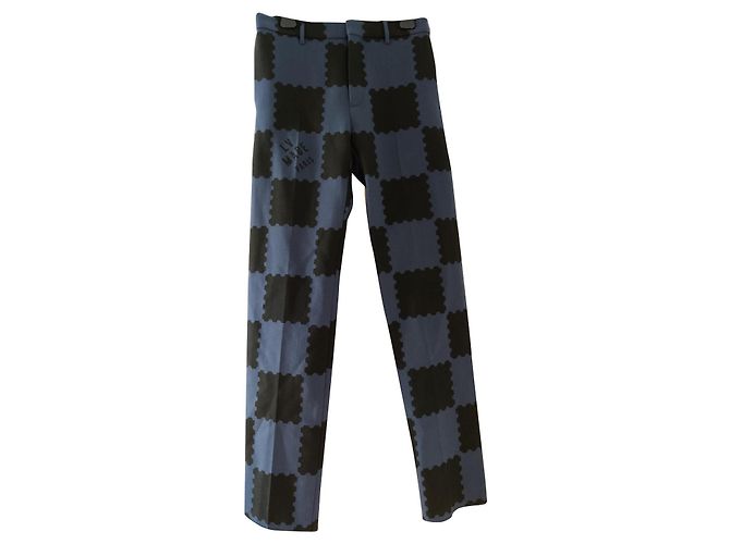 Louis Vuitton x Nigo pants Navy blue