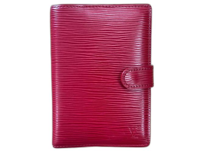 Louis Vuitton Agenda PM Red Epi Leather