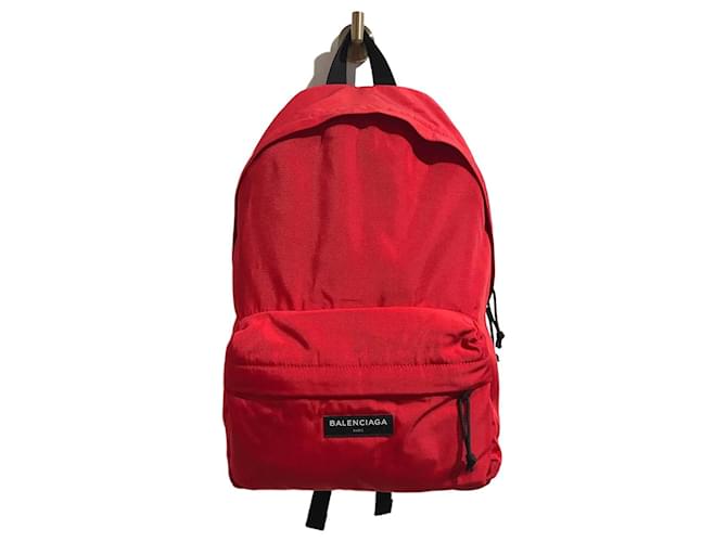 BALENCIAGA  Backpacks T.  cloth Red  ref.972281