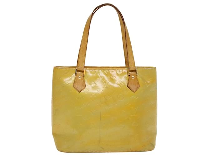 Louis Vuitton Vintage Monogram Vernis Houston - Yellow Totes