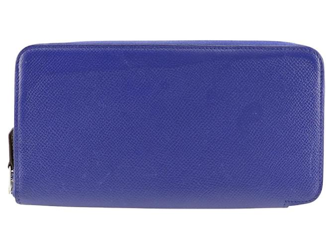 Hermès Azap Blue Leather  ref.972983
