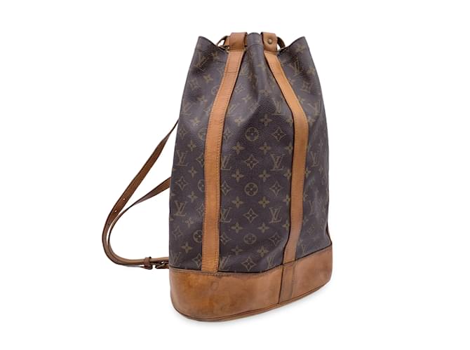 Randonnee Louis Vuitton Vintage Monogram Canvas Sac Randonnée Shoulder Bag  Brown Cloth ref.973047 - Joli Closet