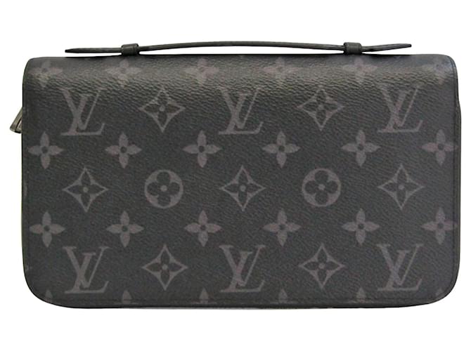 Louis Vuitton Porte monnaie Zippy Toile Bleu Marine  ref.973419