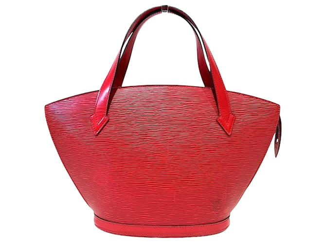 Louis Vuitton Saint Jacques Red Leather  ref.973493