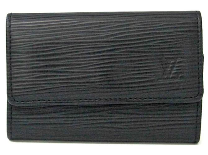 Louis Vuitton Black Epi Leather Pocket Organizer Louis Vuitton | The Luxury  Closet