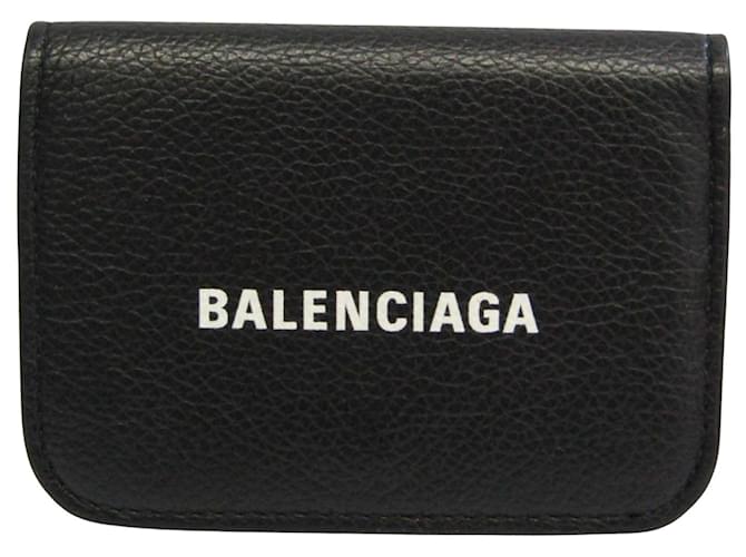 Efectivo Balenciaga Negro Cuero  ref.974561