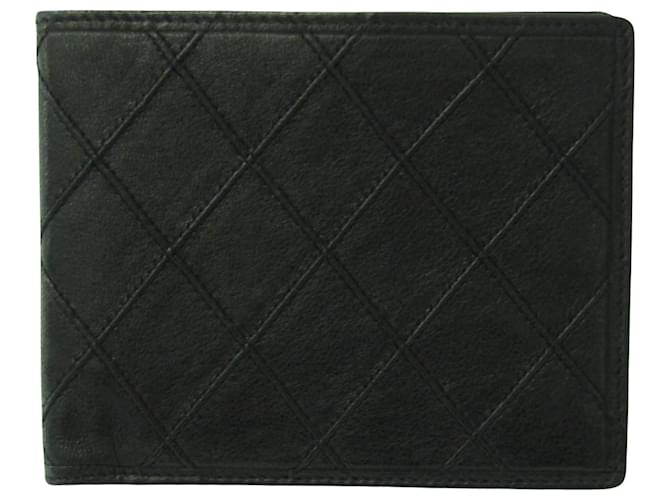 Chanel Black Leather  ref.974738