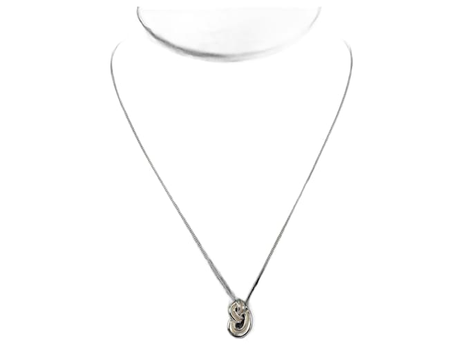 Tiffany & Co Knot Silvery Silver  ref.974865
