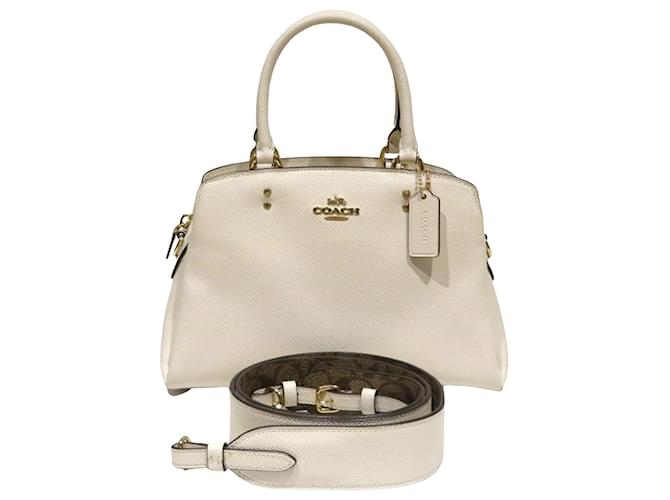 Coach caryall White Leather  ref.974899