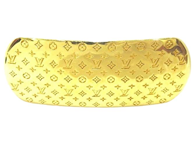 Louis Vuitton Hair Clip Gold Color in 2023