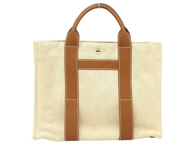 Toto Bag Cabas Hermès Beige