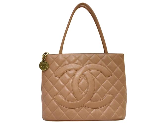 Chanel Medaillon Pink Leather  ref.975149