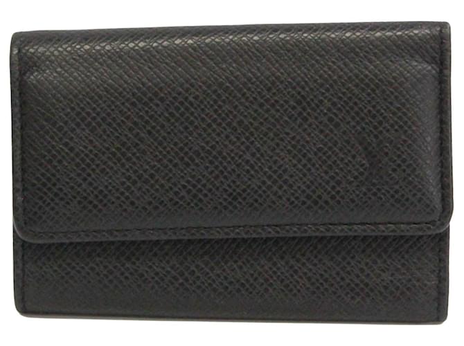 porte cles louis vuitton cloche m68020 cuir noir