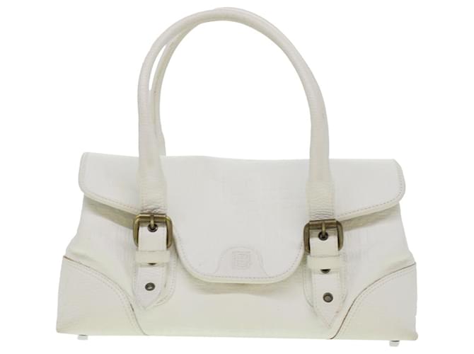 BURBERRY White Leather  ref.975466