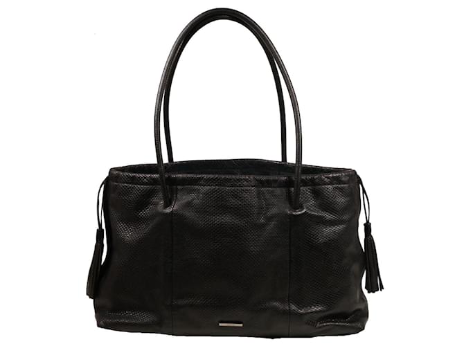 Amazing Gucci Tom Ford Era bag Black Leather  ref.975680