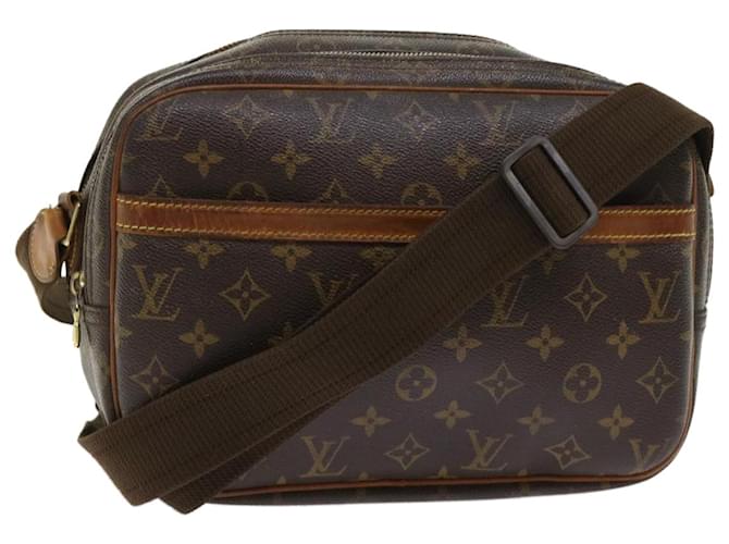 Louis Vuitton shoulder bag reporter PM M45254 monogram canvas brown ladies LOUIS  VUITTON