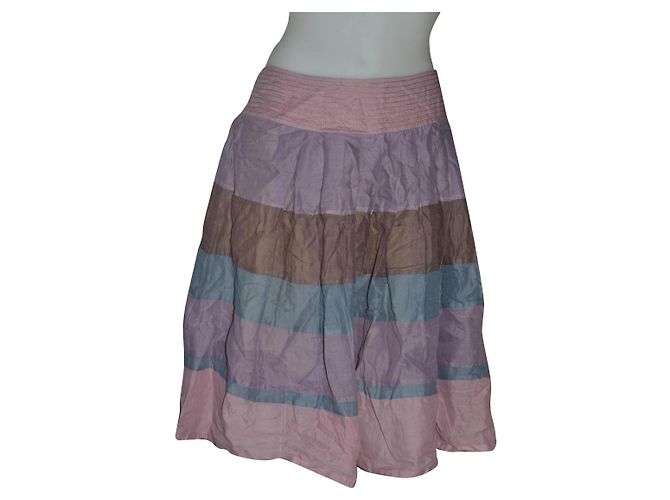 Falda estampada Weekend Max Mara de algodón Multicolor 