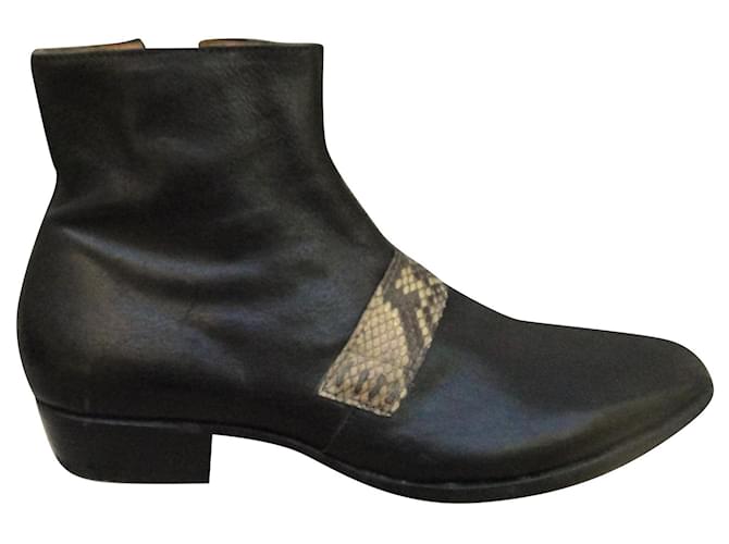 Fiorentini+Baker Fiorentini + Baker p boots 42 Black Leather  ref.975952