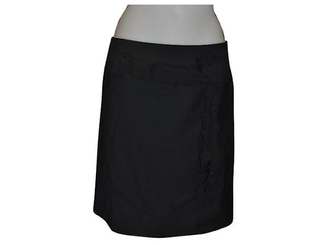 Chloé Skirt Black Wool  ref.976024