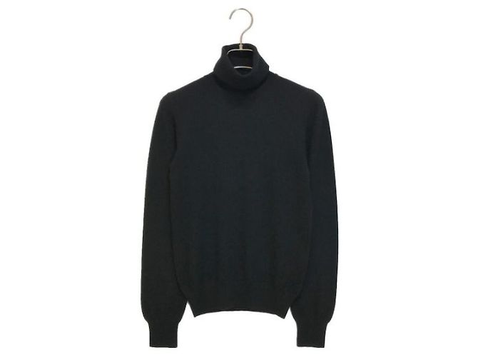 ***LORO PIANA Rollkragenpullover aus Kaschmir Schwarz