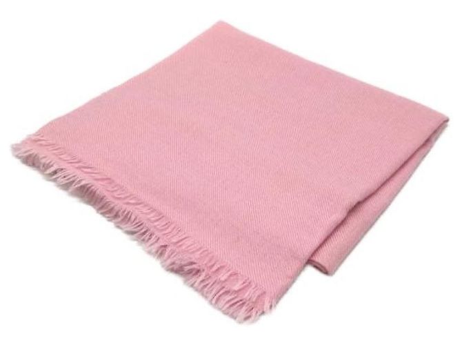 ***Estola de cachemir de seda LORO PIANA Rosa