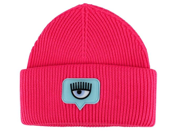 Berretto Chiara Ferragni Eyelike rosa