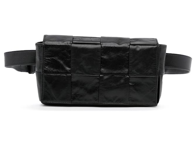 Bottega Veneta The Mini Pouch Belt Bag in Black