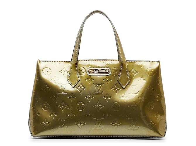 Louis Vuitton, Bags, Louis Vuitton Wilshire Handbag Monogram Vernis