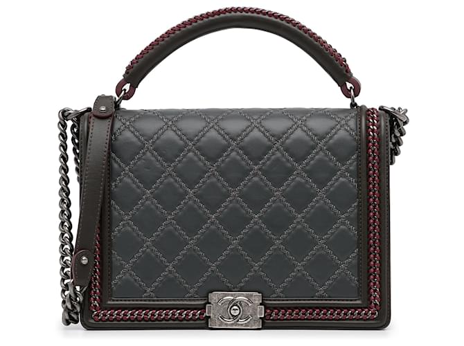 Chanel Boy Bag - Chanel Bags Black Smooth Calfskin Leather