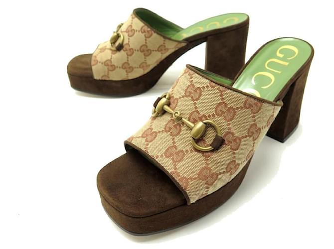 Gucci Gg Supreme Sandals