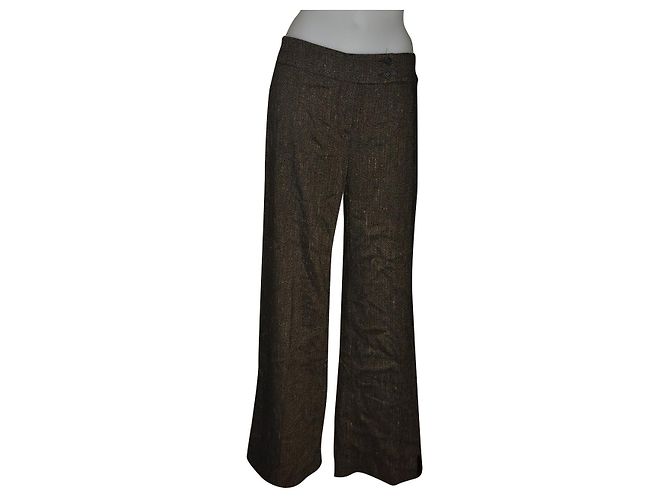 Pantaloni dritti Trussardi Jeans multicolore