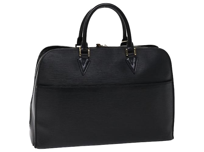 LOUIS VUITTON Epi Sorbonne Business Bag Black M54512 LV Auth th3744 Leather  ref.976652