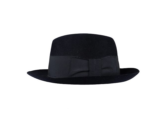Autre Marque Lincoln Bennett & Co. Trilby Hat Black
