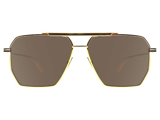 Bottega Veneta botttega veneta bv sunglasses1012 s gold metal Golden  ref.976747