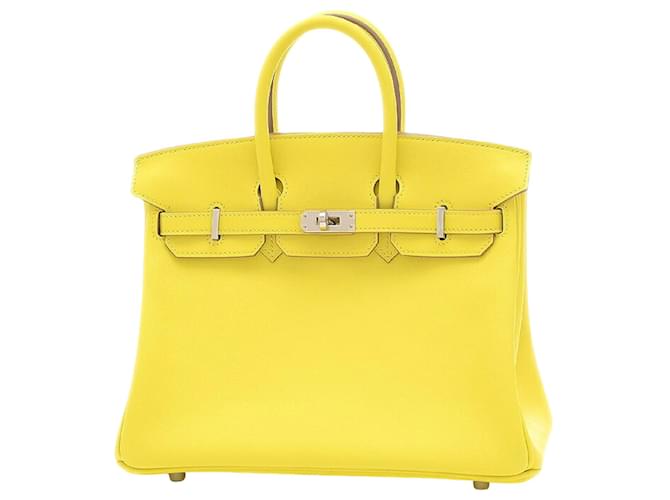Hermès Birkin 25 Yellow Leather  ref.976957