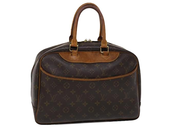 Louis Vuitton Deauville Brown Cloth  ref.977159
