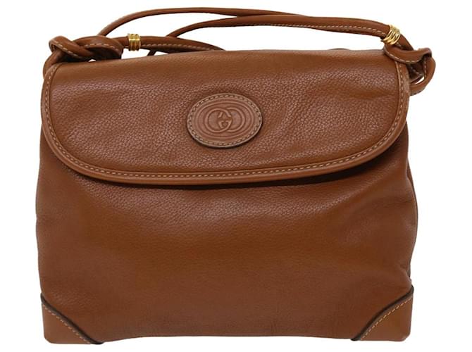 gucci Brown Leather  ref.977172