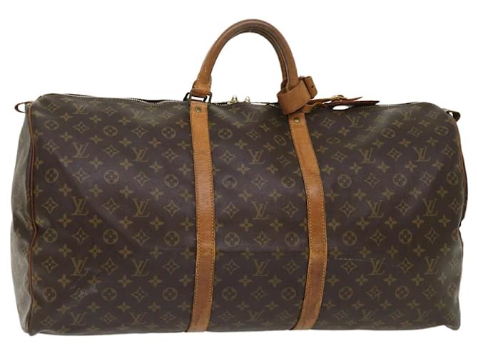 Louis Vuitton Monogram Keepall 60 Boston Bag M41422 LV Auth 46522