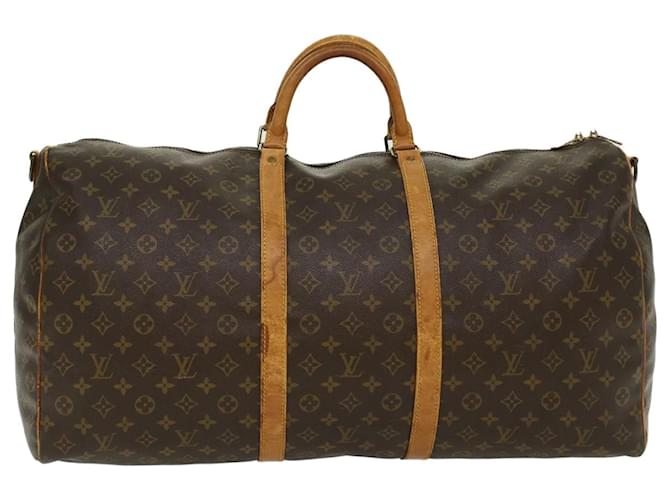 Louis Vuitton Monogram Keepall Bandouliere 60 Boston Bag M41412 LV Auth  ki3130 Cloth ref.977516 - Joli Closet