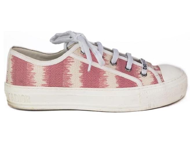 Dior Sneakers Pink Cloth  ref.977597