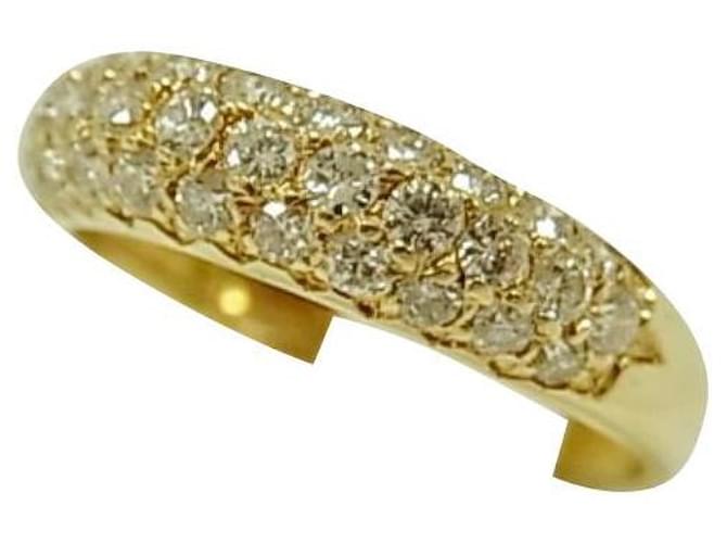 *Anel de diamante Van Cleef & Arpels [usado] ouro Dourado Ouro amarelo  ref.977598