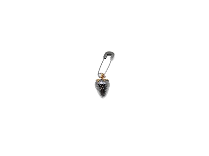 Autre Marque AMBUSH  Earrings T.  silver Silvery  ref.977744