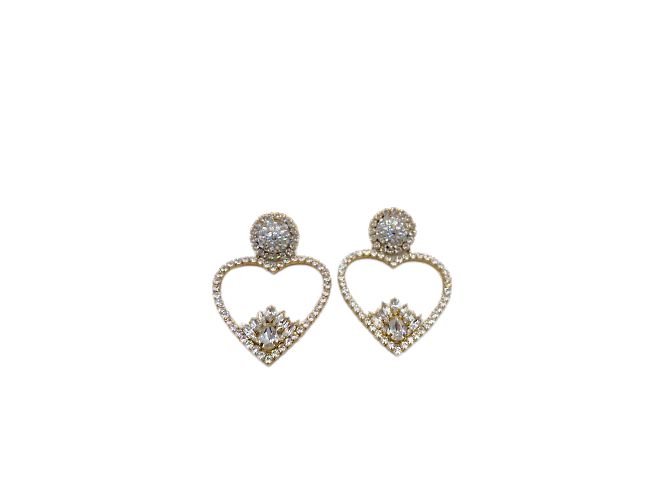 SHOUROUK Boucles d'oreilles T.  en plaqué or Doré
