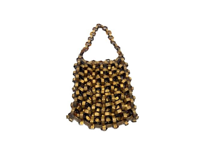 CULT GAIA  Handbags T.  metal Golden  ref.977817