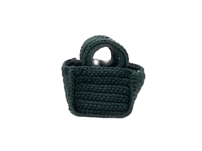 Autre Marque MIZELE  Handbags T.  WOOL Green  ref.977828