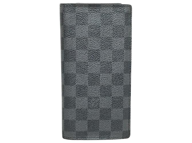 Louis Vuitton Brazza Grey Cloth  ref.978140