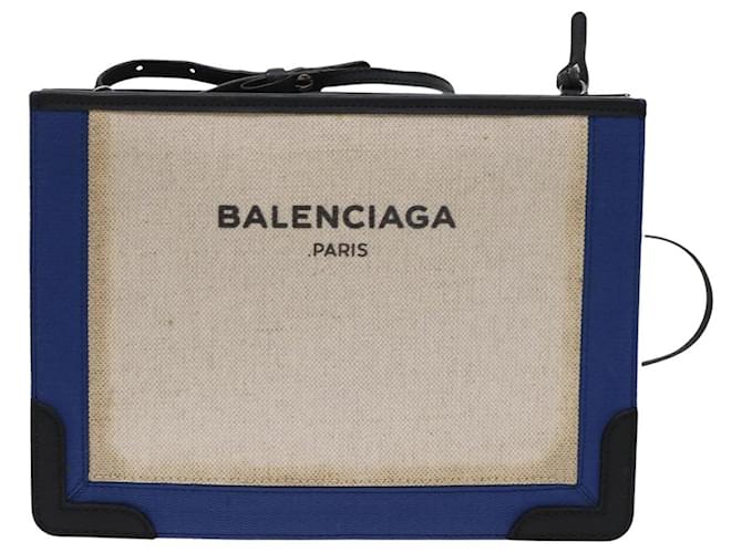 Balenciaga Marine Toile Blanc  ref.978157