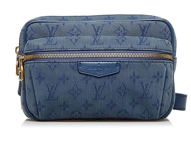 Louis Vuitton Denim Exterior Clutch Bags & Handbags for Women