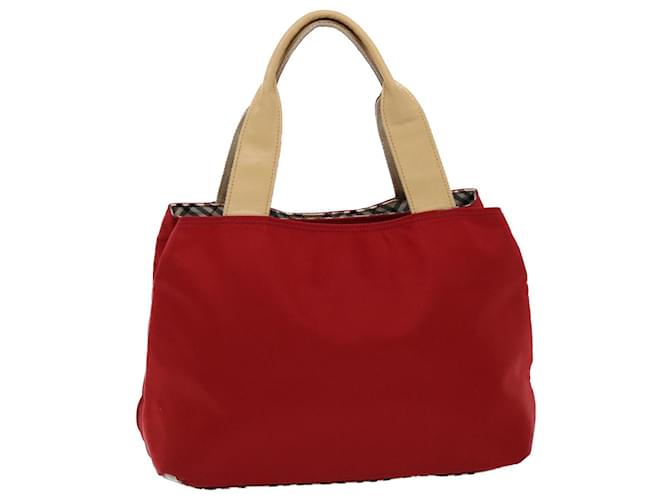 BURBERRY Hand Bag Nylon Red Auth bs6560  ref.978384